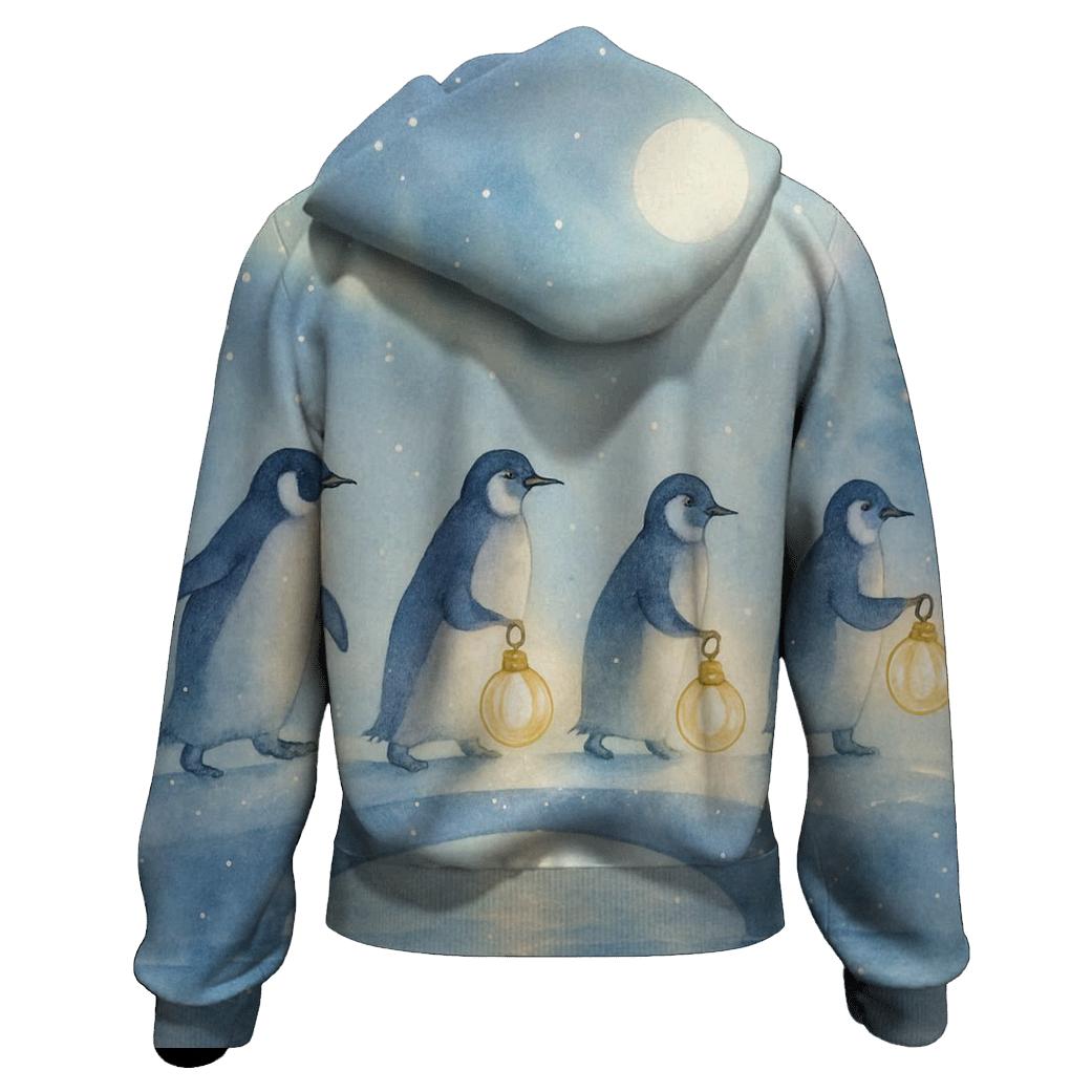 Penguin Lantern Parade lightweight hoodies