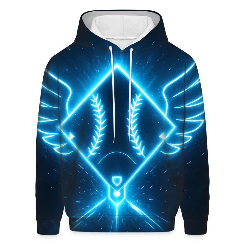 Neon Flight Home designer hoodies
