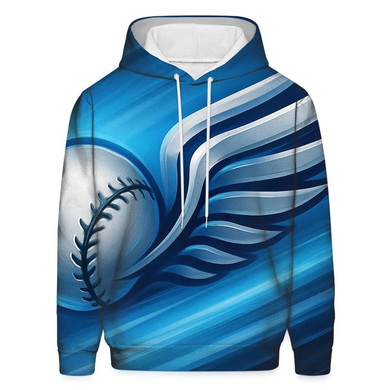 Winged Seams Momentum Of Blue Jays designer hoodies