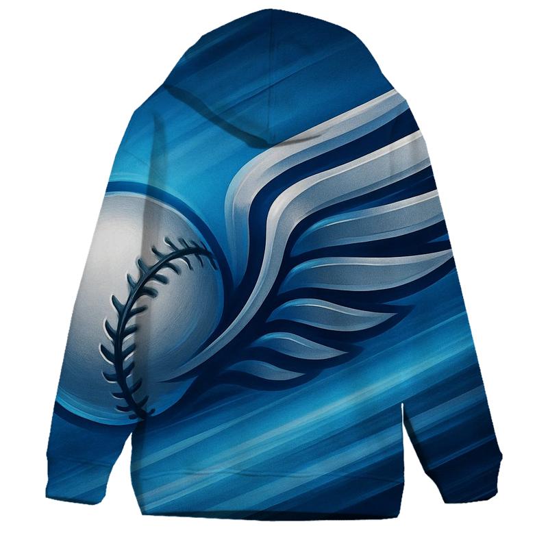 Winged Seams Momentum Of Blue Jays designer hoodies