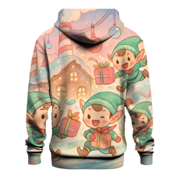 Elf Workshop Skate Rink hoodie designs