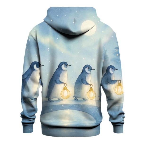 Penguin Lantern Parade premium hoodies