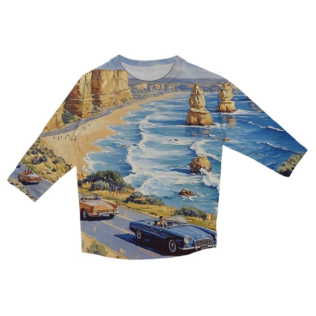 Great Ocean Road - Victoria cotton quarter sleeve shirts
