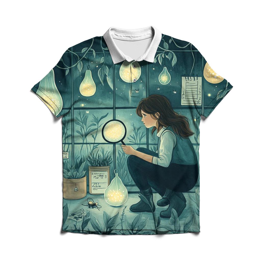 Spooky Harvest Botanist designer slim fit polos