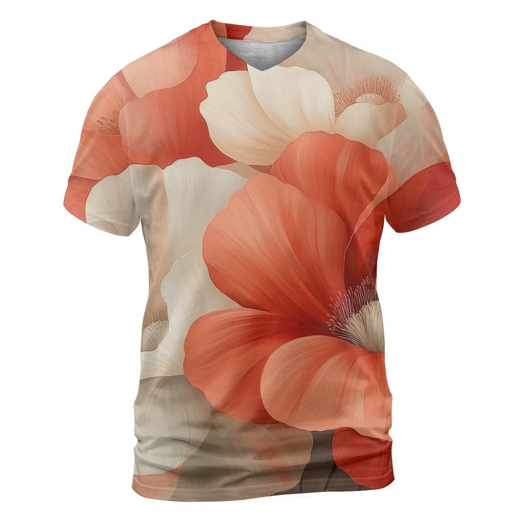 Georgia OKeeffe Inspired Desert Flowers unique graphic print tees