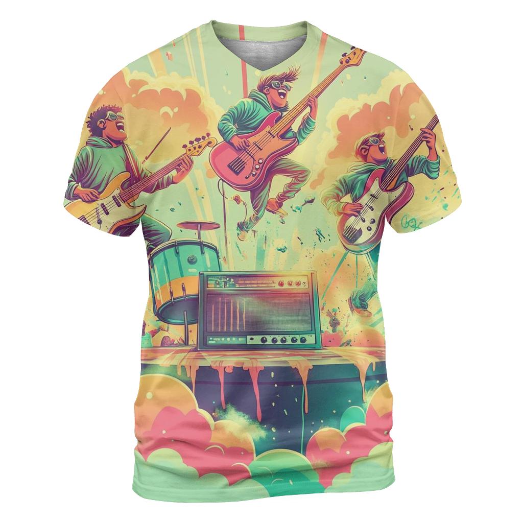 Bubblegum Battle Of The Bands designer pattern shirts