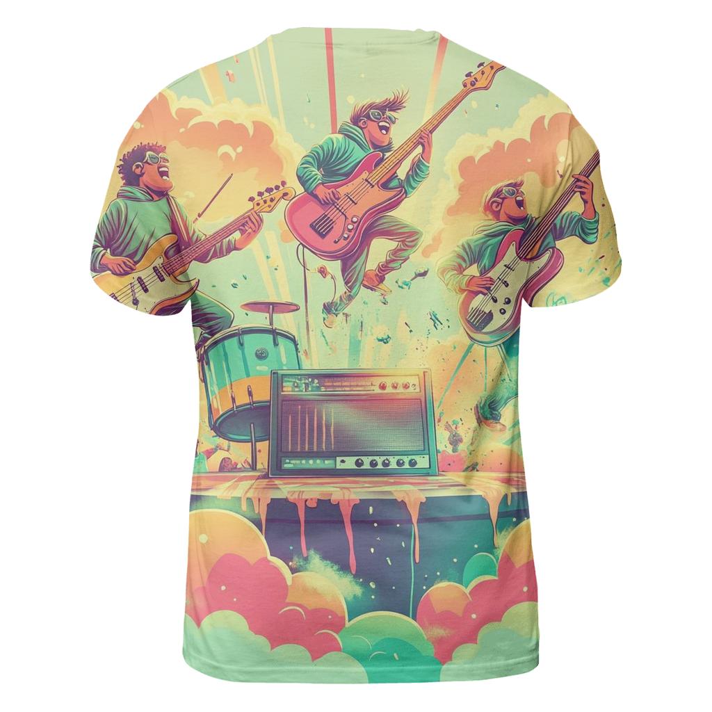 Bubblegum Battle Of The Bands designer pattern shirts