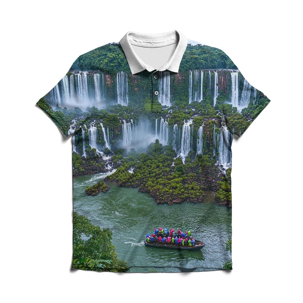 Iguazu Falls - Puerto Iguazu custom polo shirts