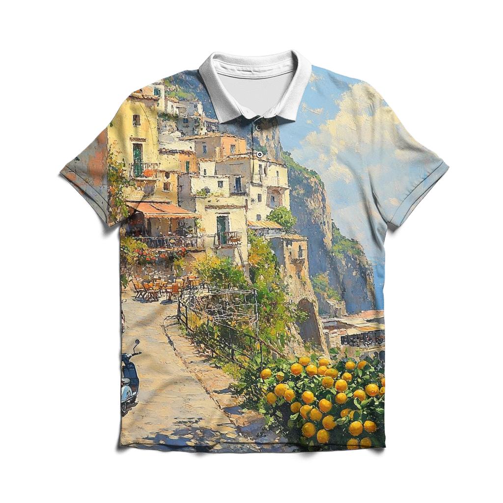 Amalfi Coast - Amalfi casual sports polo shirts