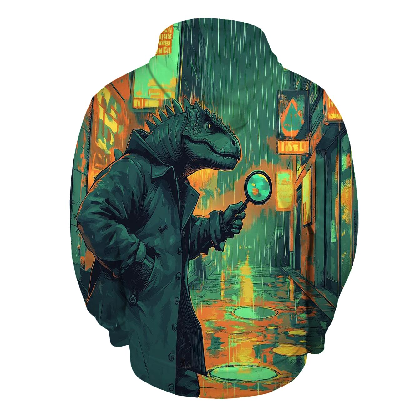 Dinosaur Disco Detective heavyweight hoodies