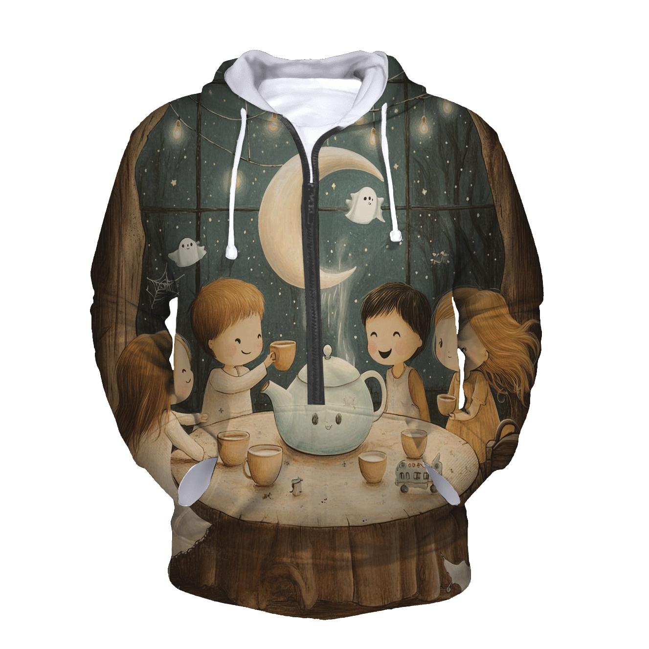 Haunted Tea Party In The Attic custom hoodies