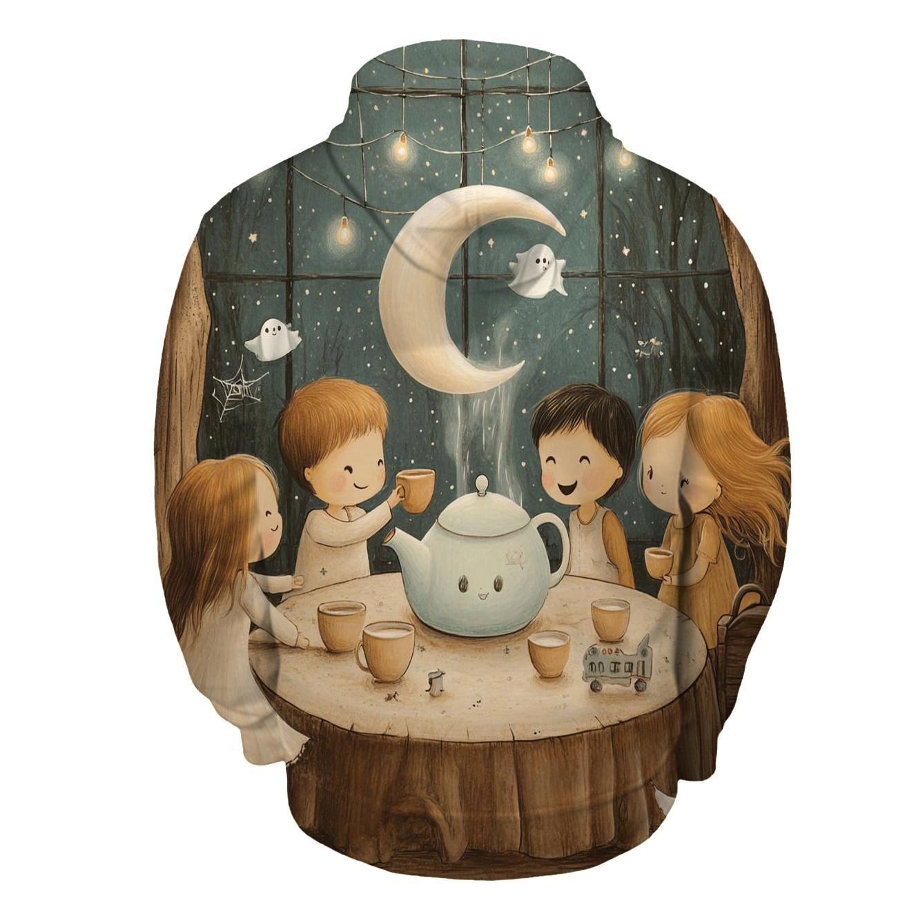 Haunted Tea Party In The Attic custom hoodies