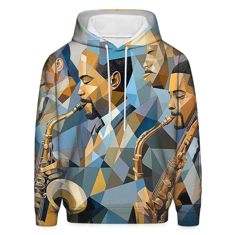 Picasso Inspired Abstract Musicians hoodie designs