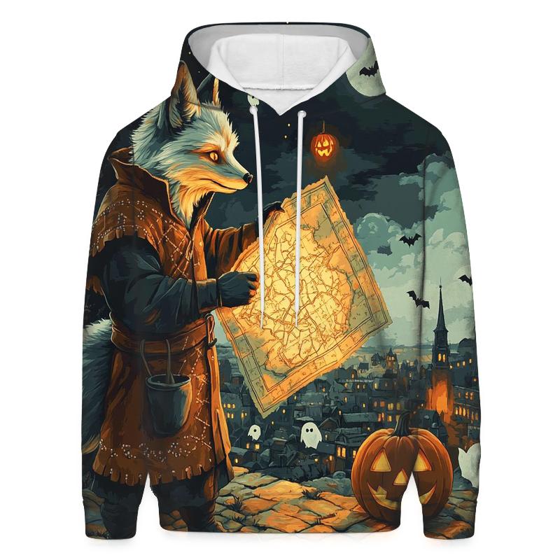 Halloween Lantern Cartographer graphic hoodies
