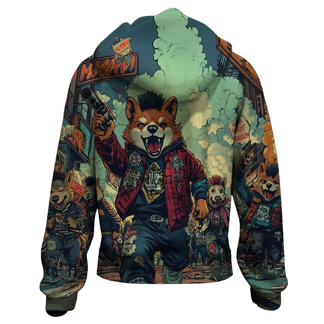 Pixel Punks On Parade hoodie styles