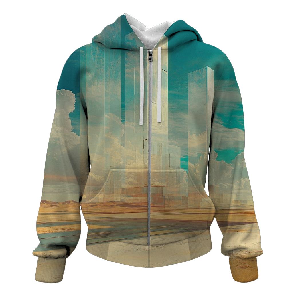 Dali Inspired Desert Dreams pullover hoodies