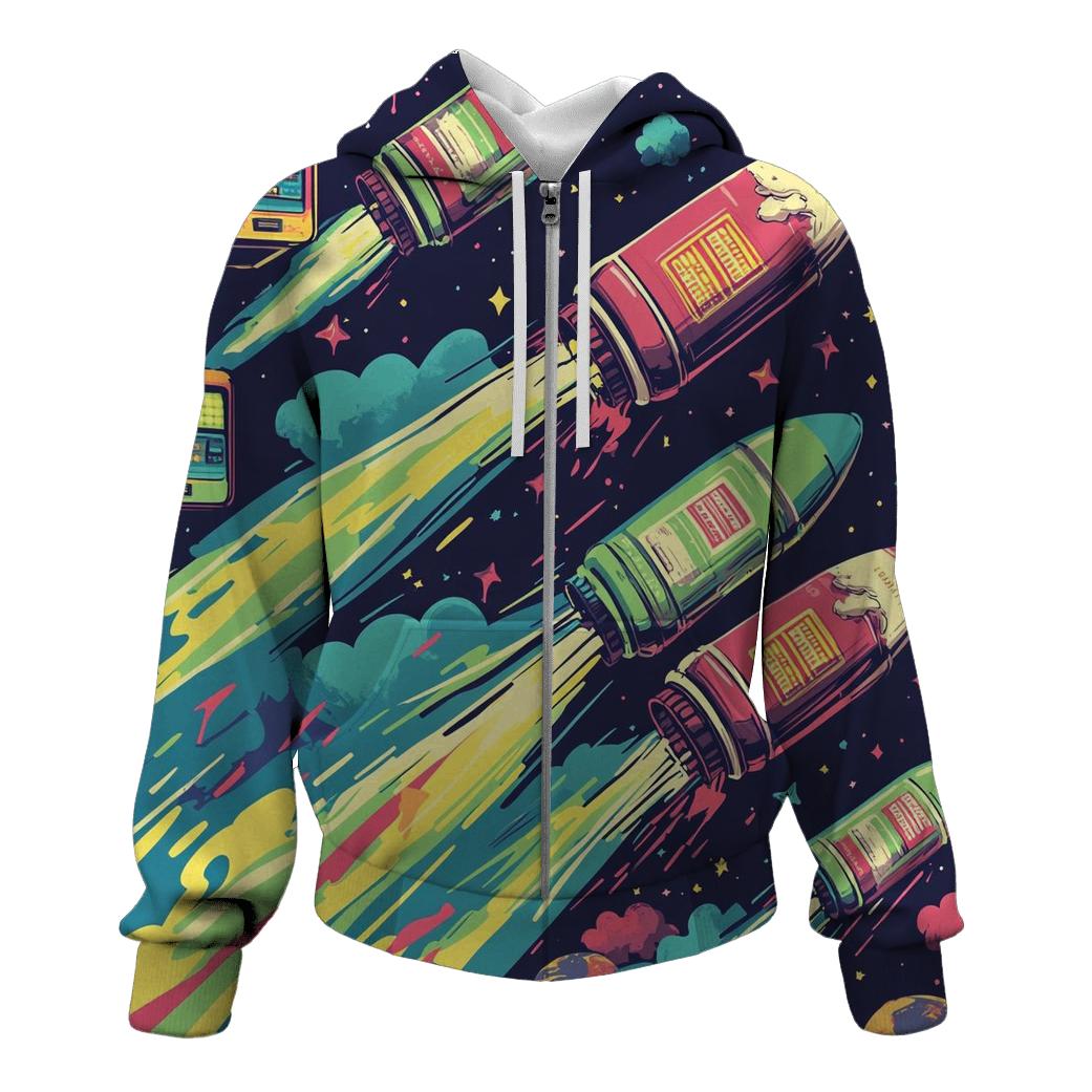 Soda Pop Space Race hoodie styles