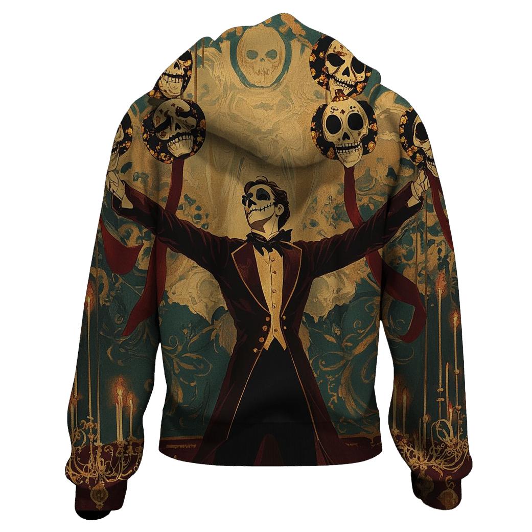 Spooky Masquerade Puppeteer pullover hoodies