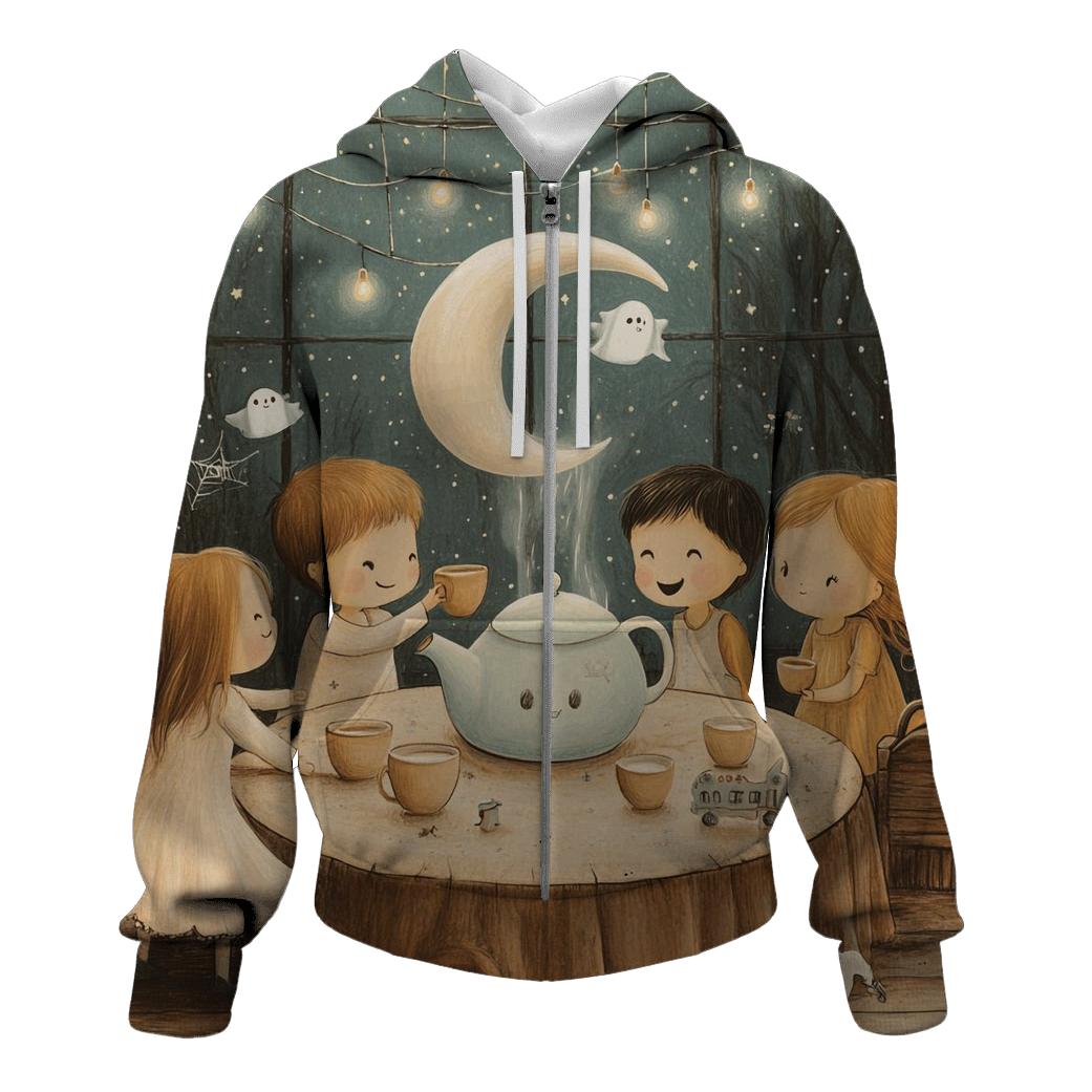 Haunted Tea Party In The Attic hoodie designs