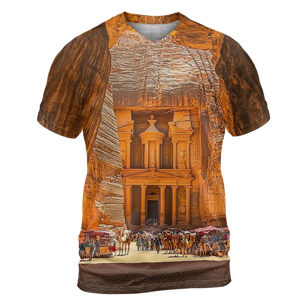 Petra - Wadi Musa unique graphic print tees