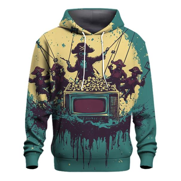 Cosmic Cartoon TV Pirates hoodie trends