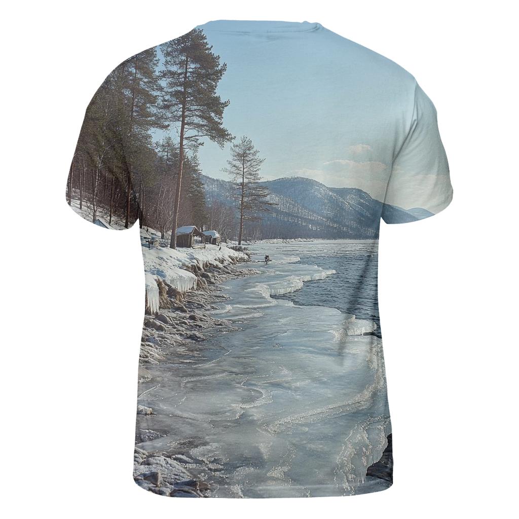 Lake Baikal - Irkutsk Oblast statement graphic shirts