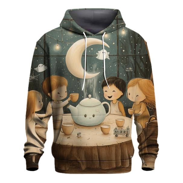 Haunted Tea Party In The Attic lightweight hoodies