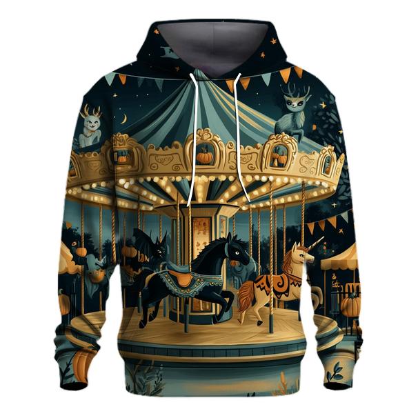 Midnight Carousel Haunted Ride heavyweight hoodies
