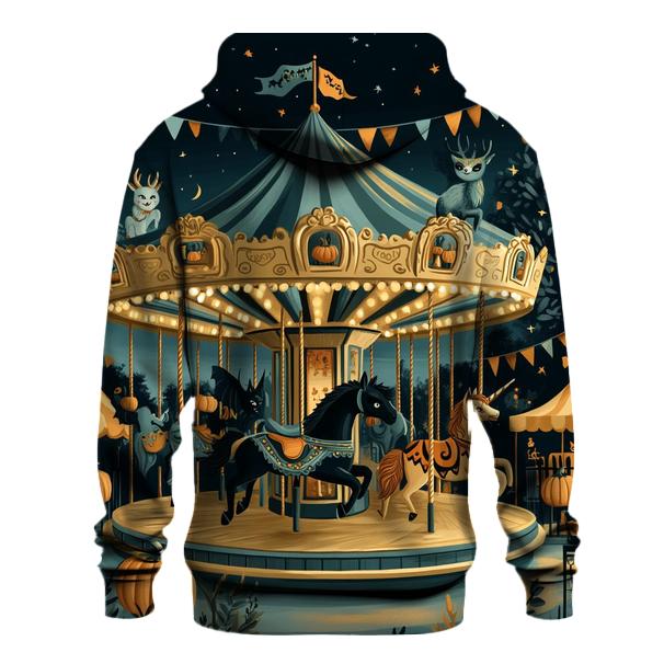Midnight Carousel Haunted Ride heavyweight hoodies