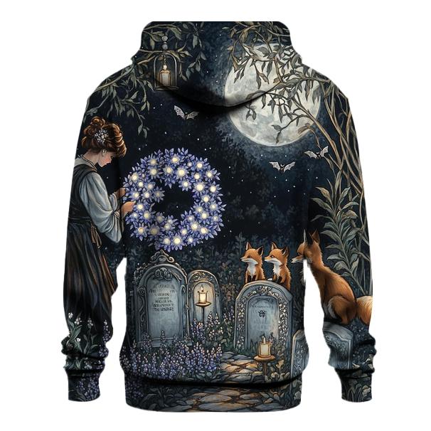 Moonflower Graveyard Garden Haunted hoodie trends
