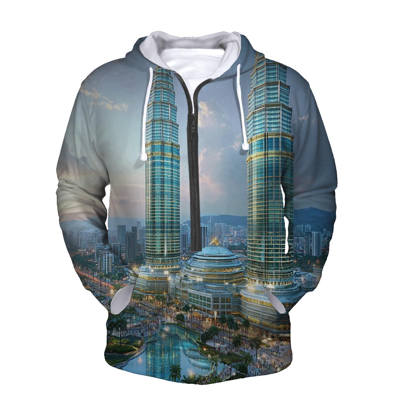 Petronas Towers - Kuala Lumpur hoodie styles