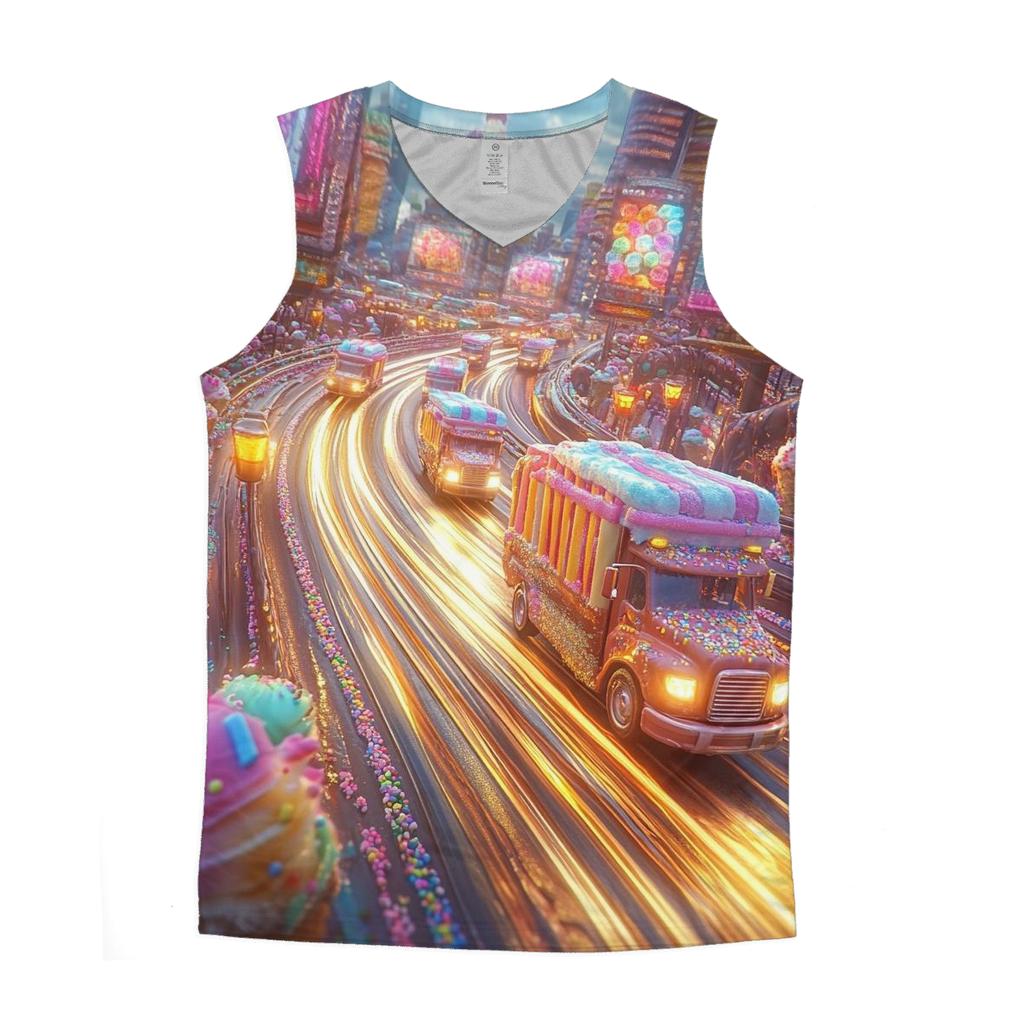 Sundae Highway Rush casual summer tank tops