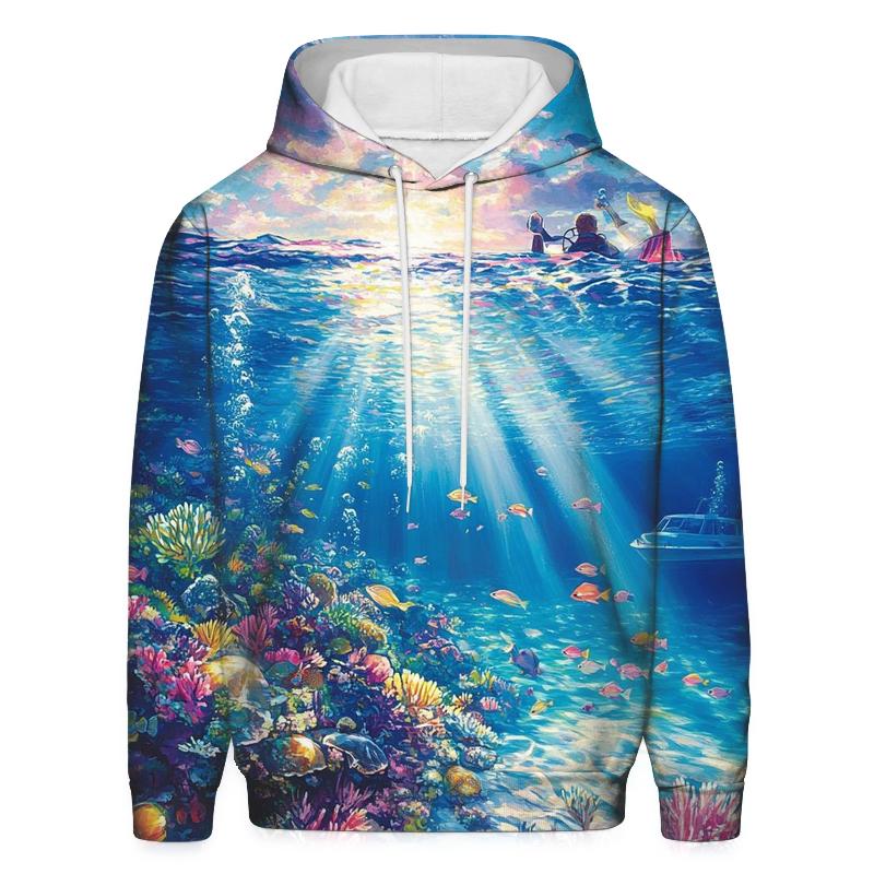 Great Barrier Reef - Cairns designer hoodies