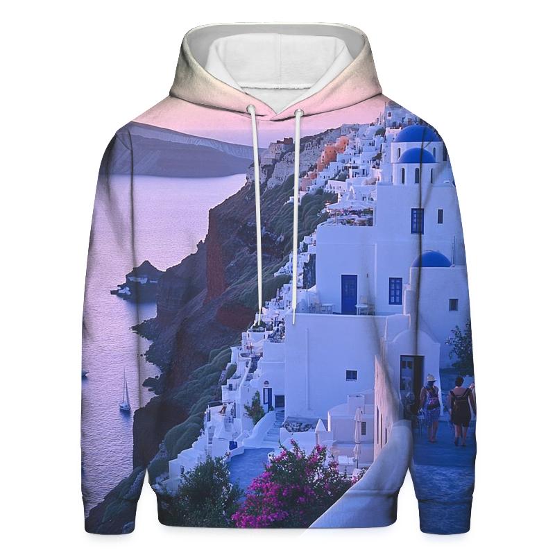 Santorini Caldera - Santorini pullover hoodies