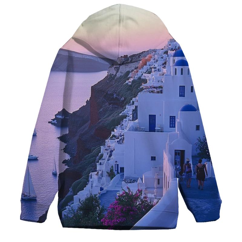 Santorini Caldera - Santorini pullover hoodies