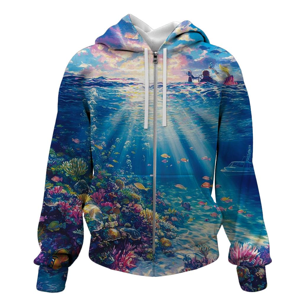 Great Barrier Reef - Cairns pullover hoodies