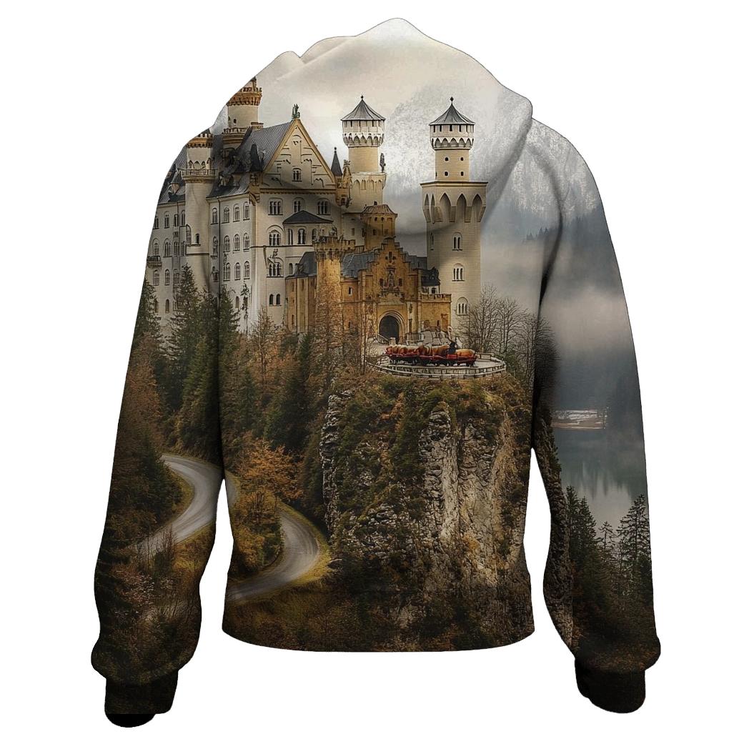 Neuschwanstein Castle - Fussen zip-up hoodies