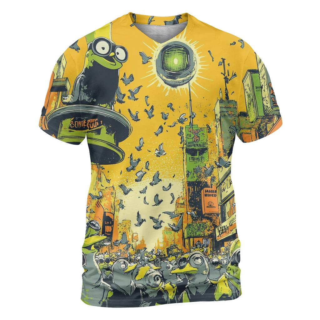 Springfield Town Square Riot personalized full print shirts