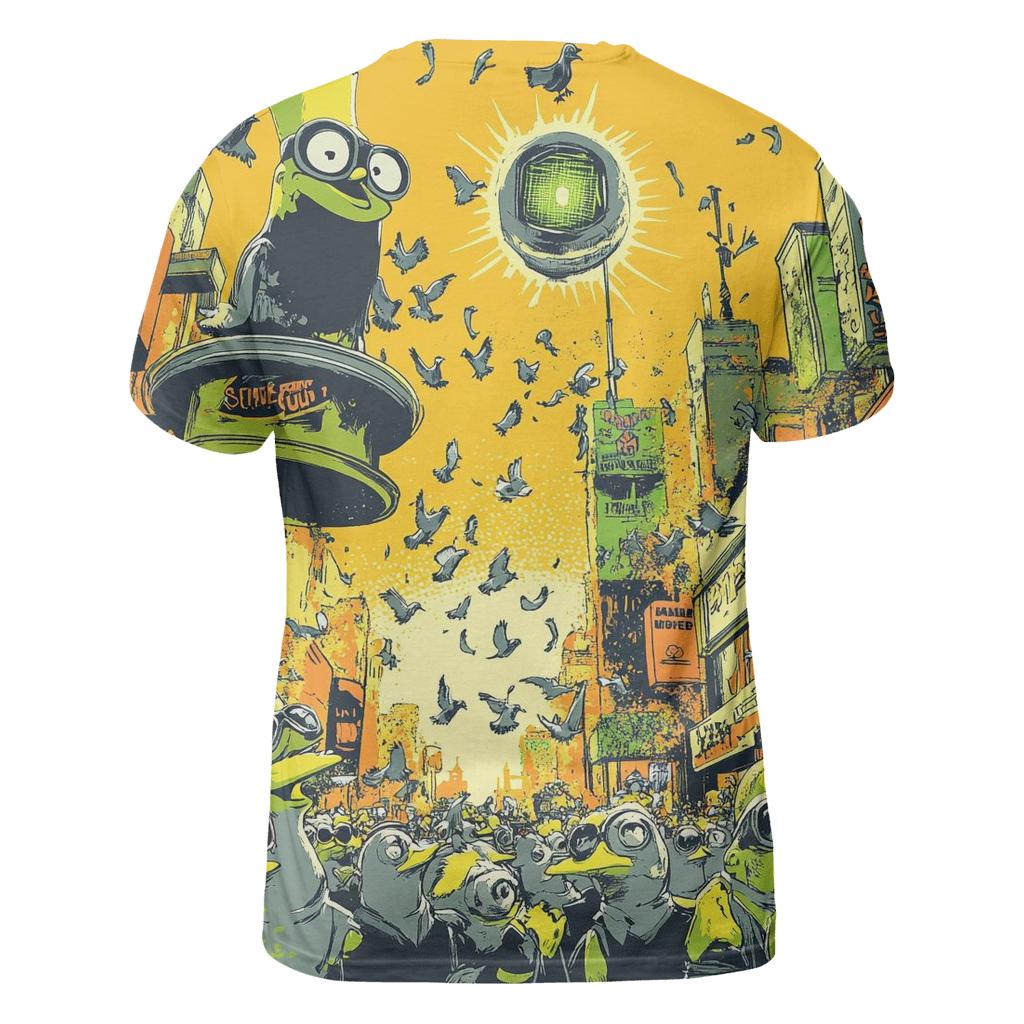 Springfield Town Square Riot personalized full print shirts