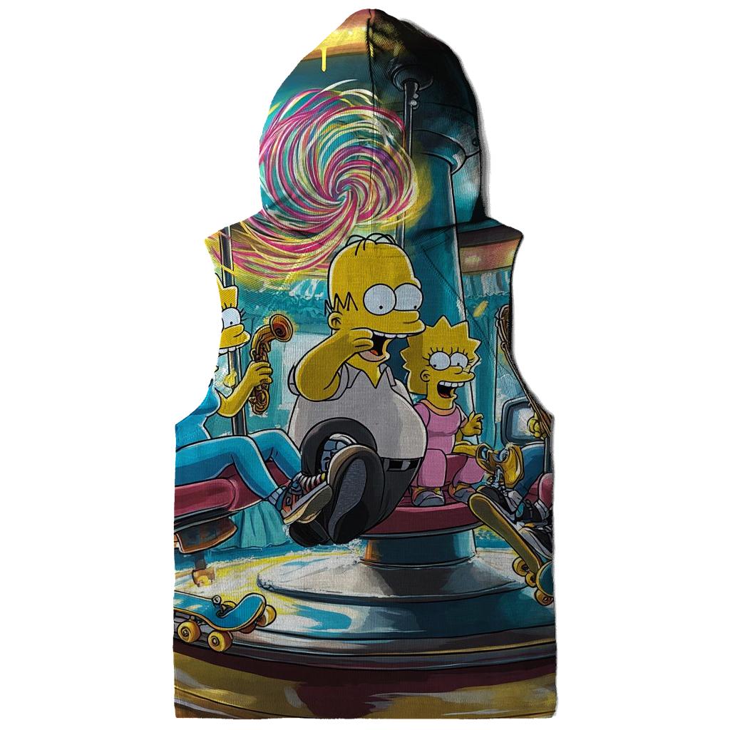 Couch Gag Carousel hoodie styles