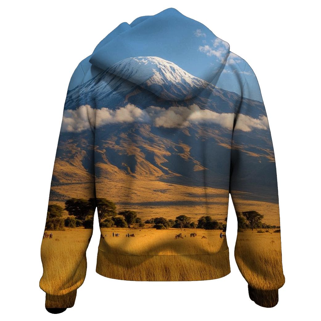Mount Kilimanjaro - Tanzania graphic hoodies
