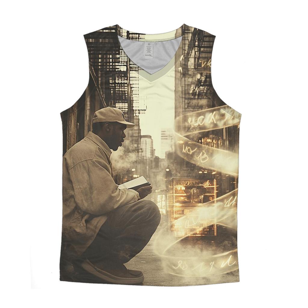 Poetic Cipher Alley trendy fitted tank tops