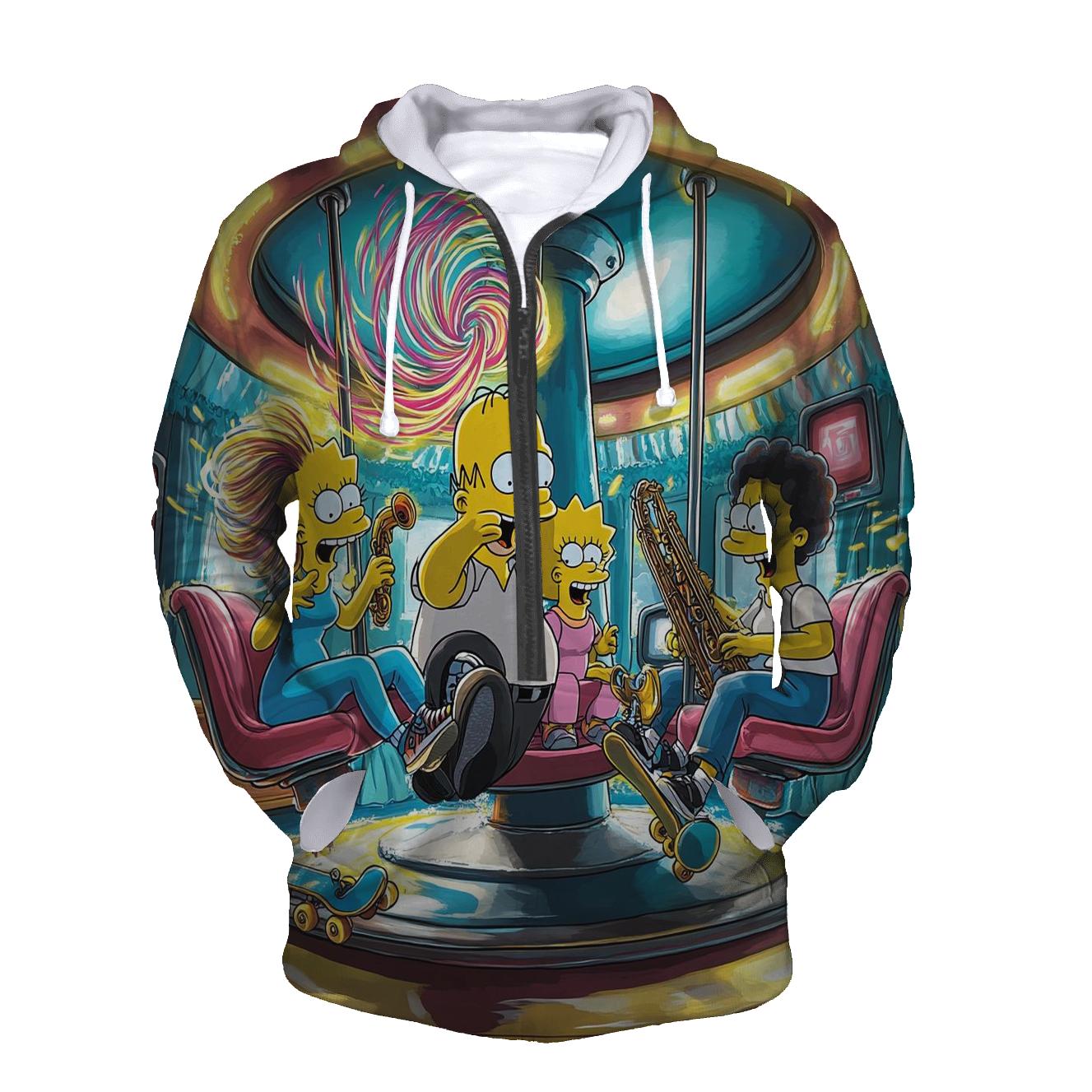 Couch Gag Carousel graphic hoodies