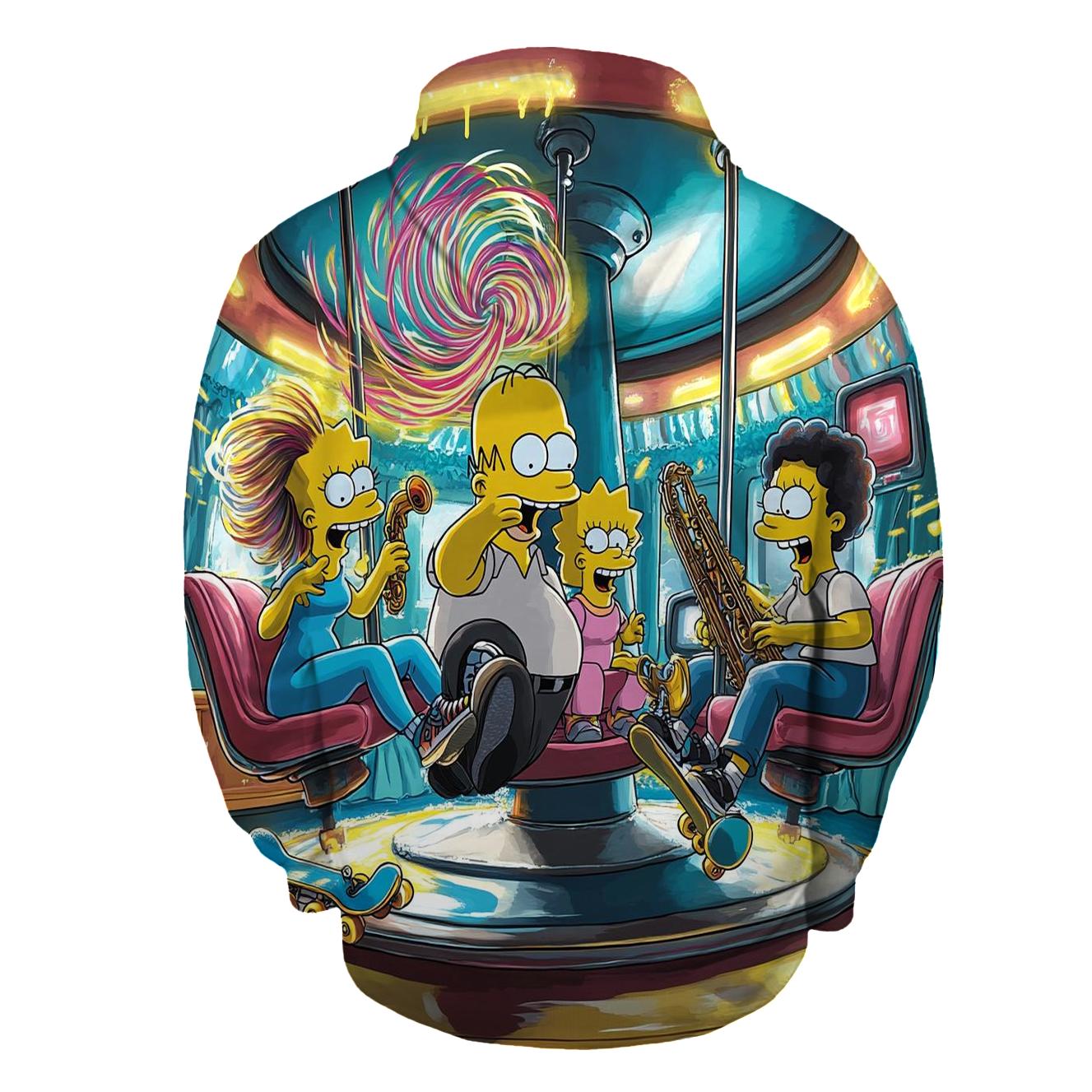 Couch Gag Carousel graphic hoodies