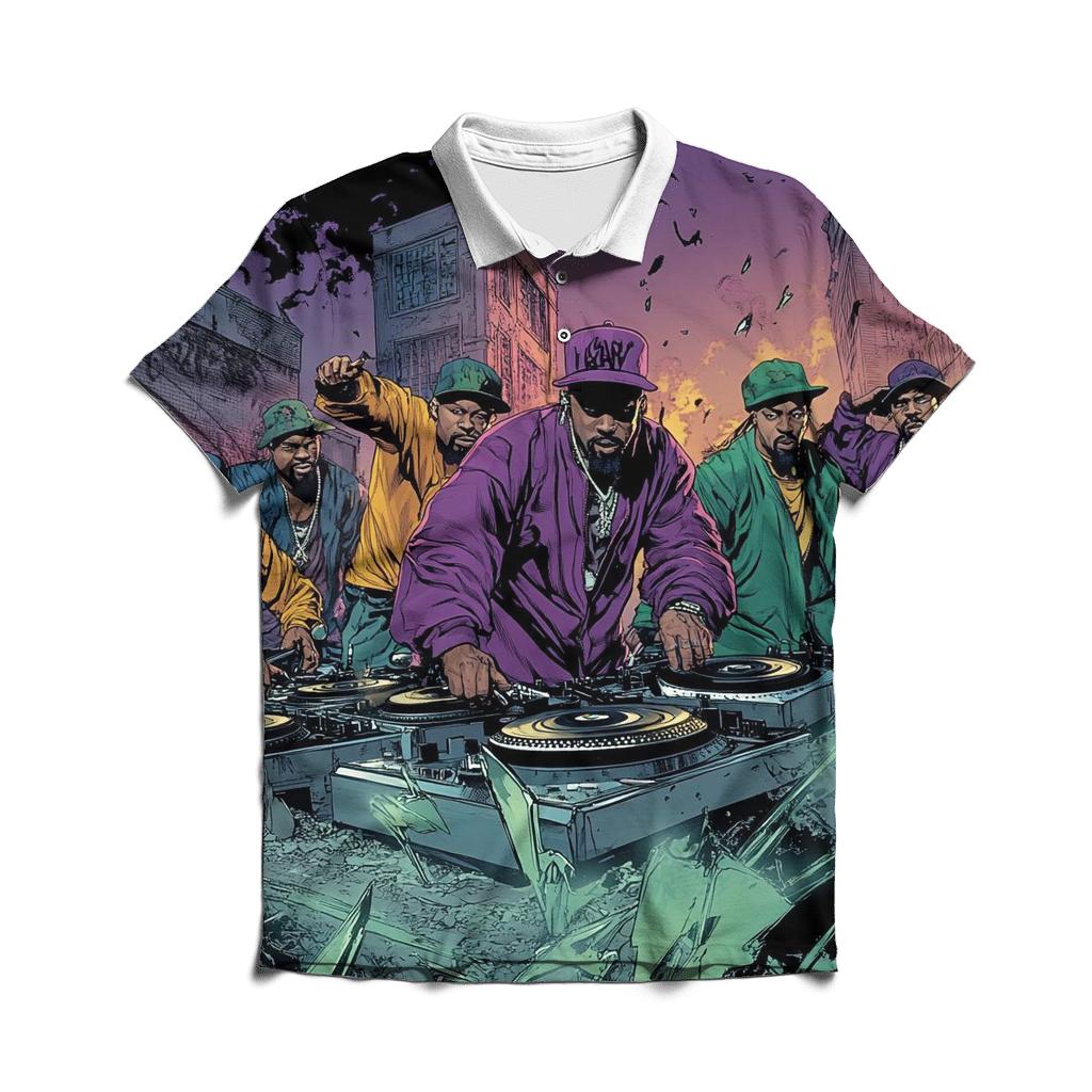 Shaolin Soundwave personalized polo shirts