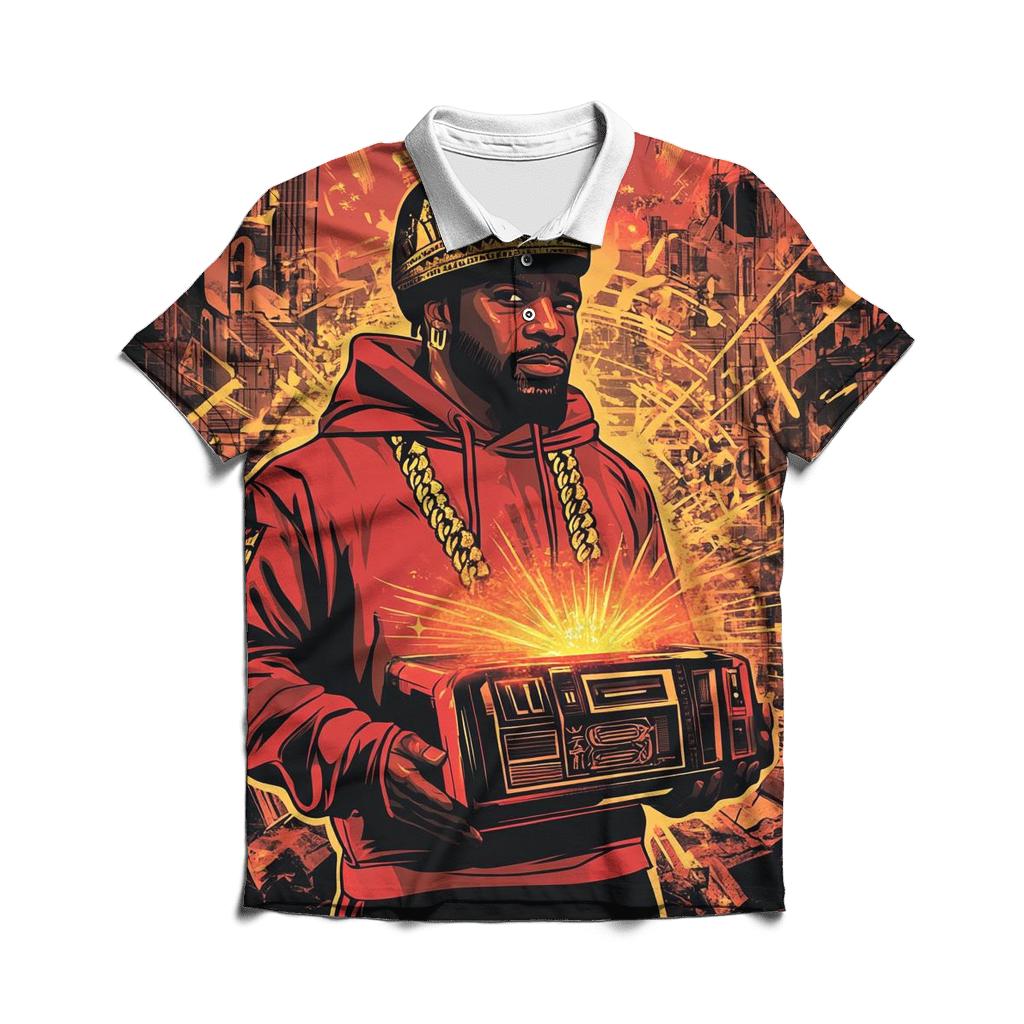 Boom Box Pharaoh premium cotton polo shirts