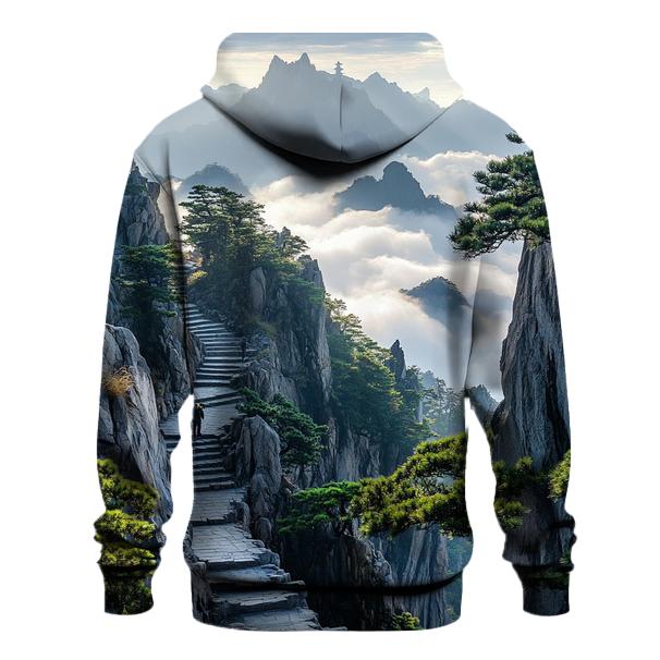 Huangshan Mountains - Huangshan printed hoodies