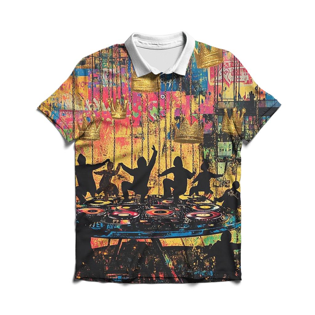 Golden Era Playground personalized polo shirts