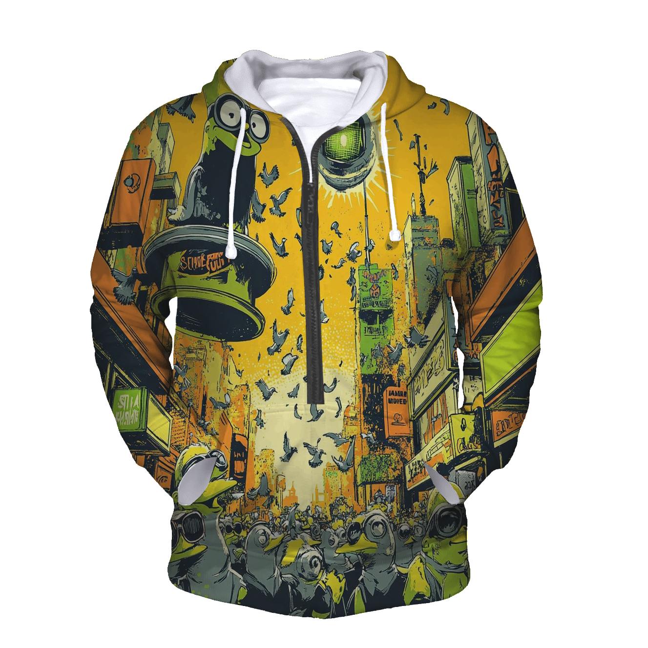 Springfield Town Square Riot premium hoodies