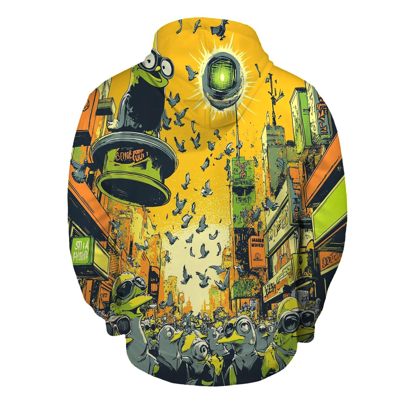 Springfield Town Square Riot premium hoodies
